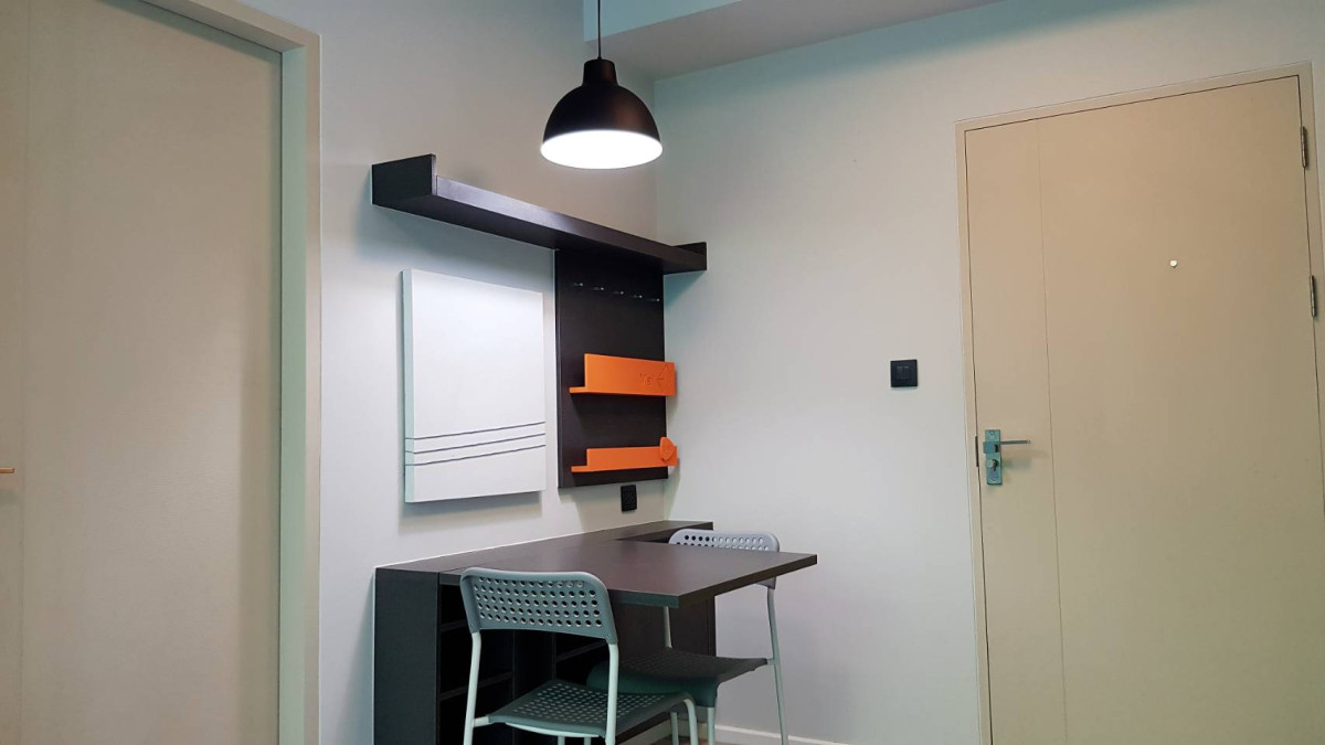 ขายคอนโด Ease พระราม2 เฟอร์ครบพร้อมเข้าอยู่ วิวสวน สภาพใหม่  บรรยากาศดี