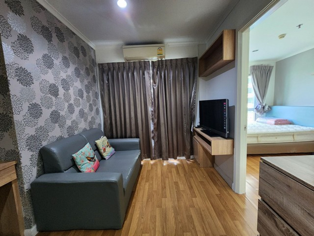 คอนโด ลุมพินี พาร์ค ริเวอร์ไซด์ พระราม3 ขนาด 1 นอน 29 ตรม. เฟอร์ built-in วิวแม่น้ำ